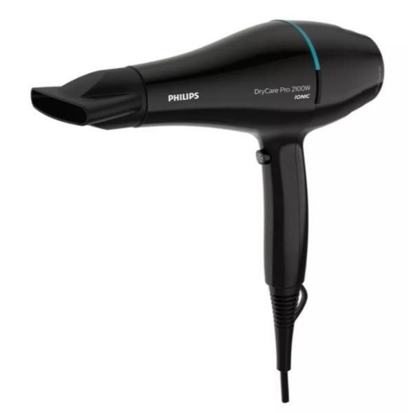Philips DryCare BHD272 - Asciugacapelli - nero/verde laguna